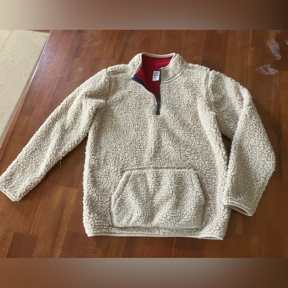 Carter's Cream Sherpa Hoodie